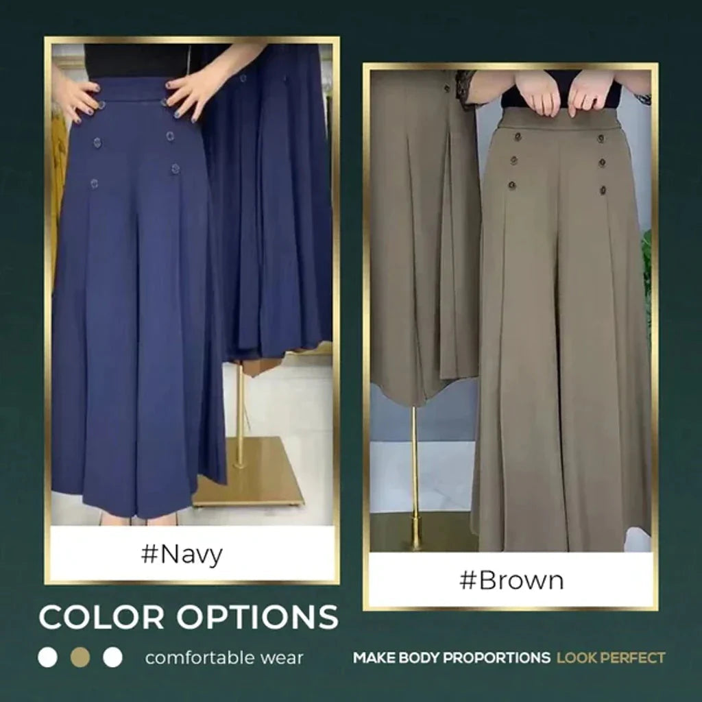 Jane | Pleated Wide-Leg Pants