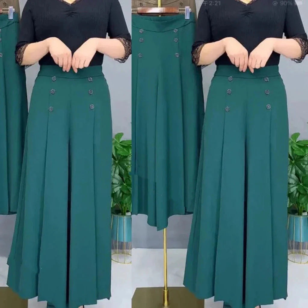 Jane | Pleated Wide-Leg Pants