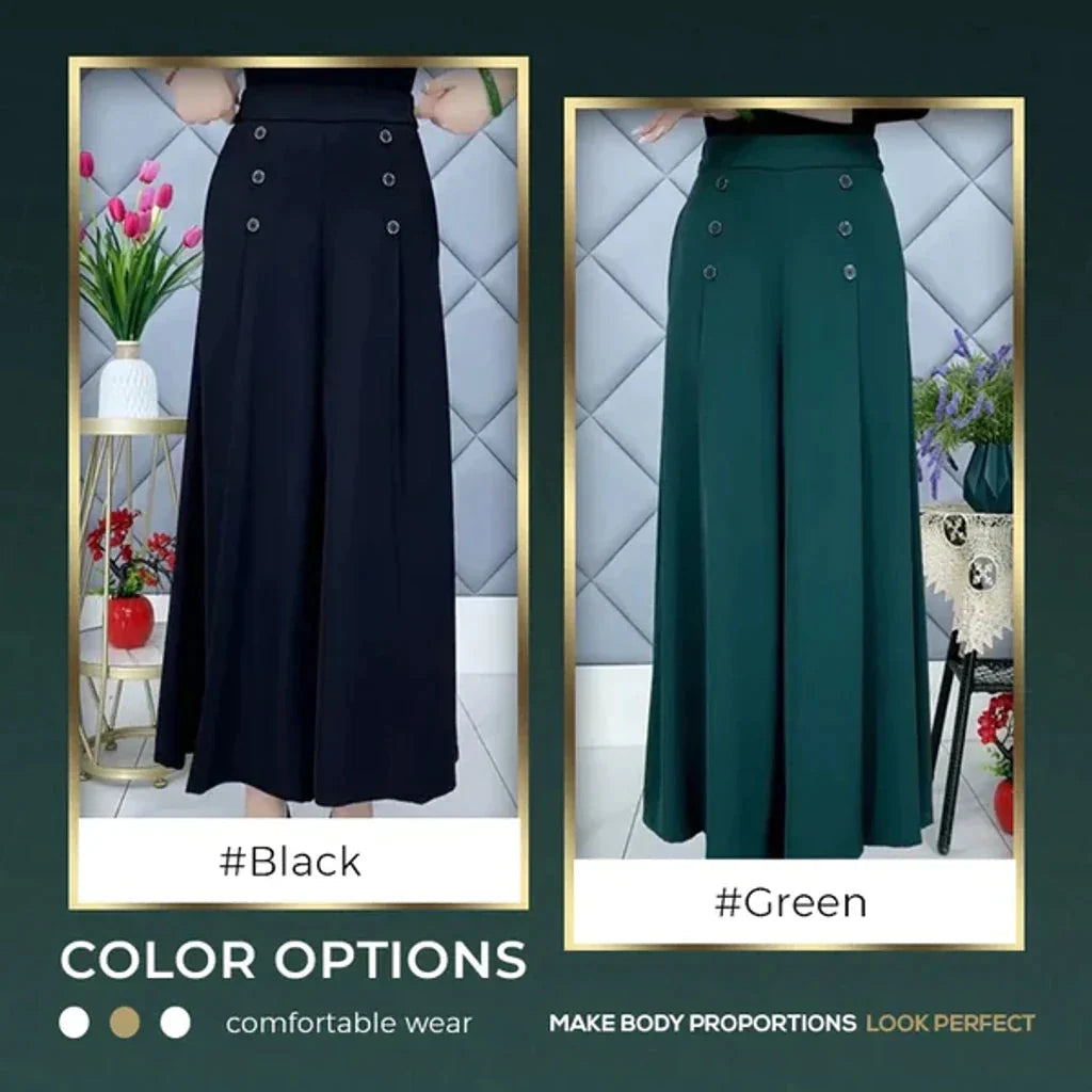 Jane | Pleated Wide-Leg Pants