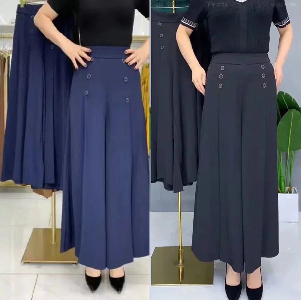Jane | Pleated Wide-Leg Pants