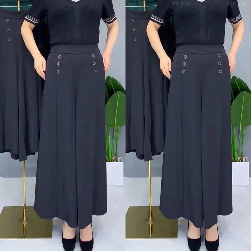Jane | Pleated Wide-Leg Pants
