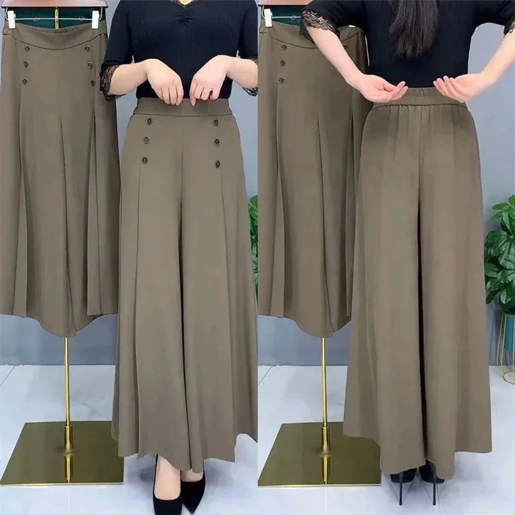 Jane | Pleated Wide-Leg Pants