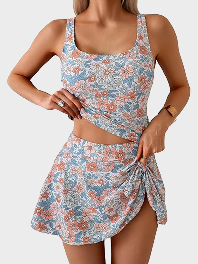 Daisy | Tummy-Control Tie-Side Swim Dress