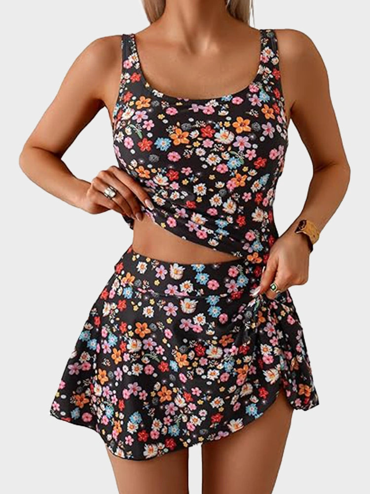Daisy | Tummy-Control Tie-Side Swim Dress