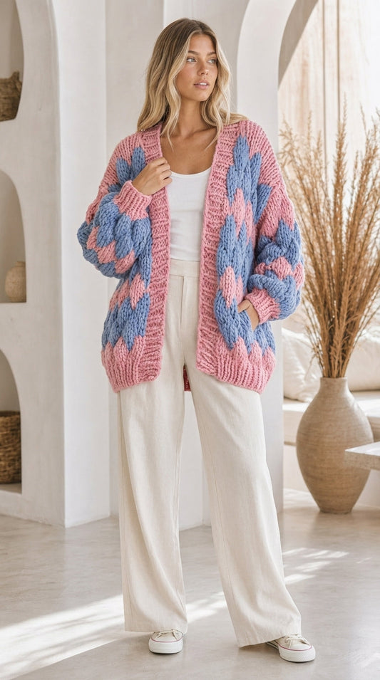 Maia™ – Wave Knit Cardigan