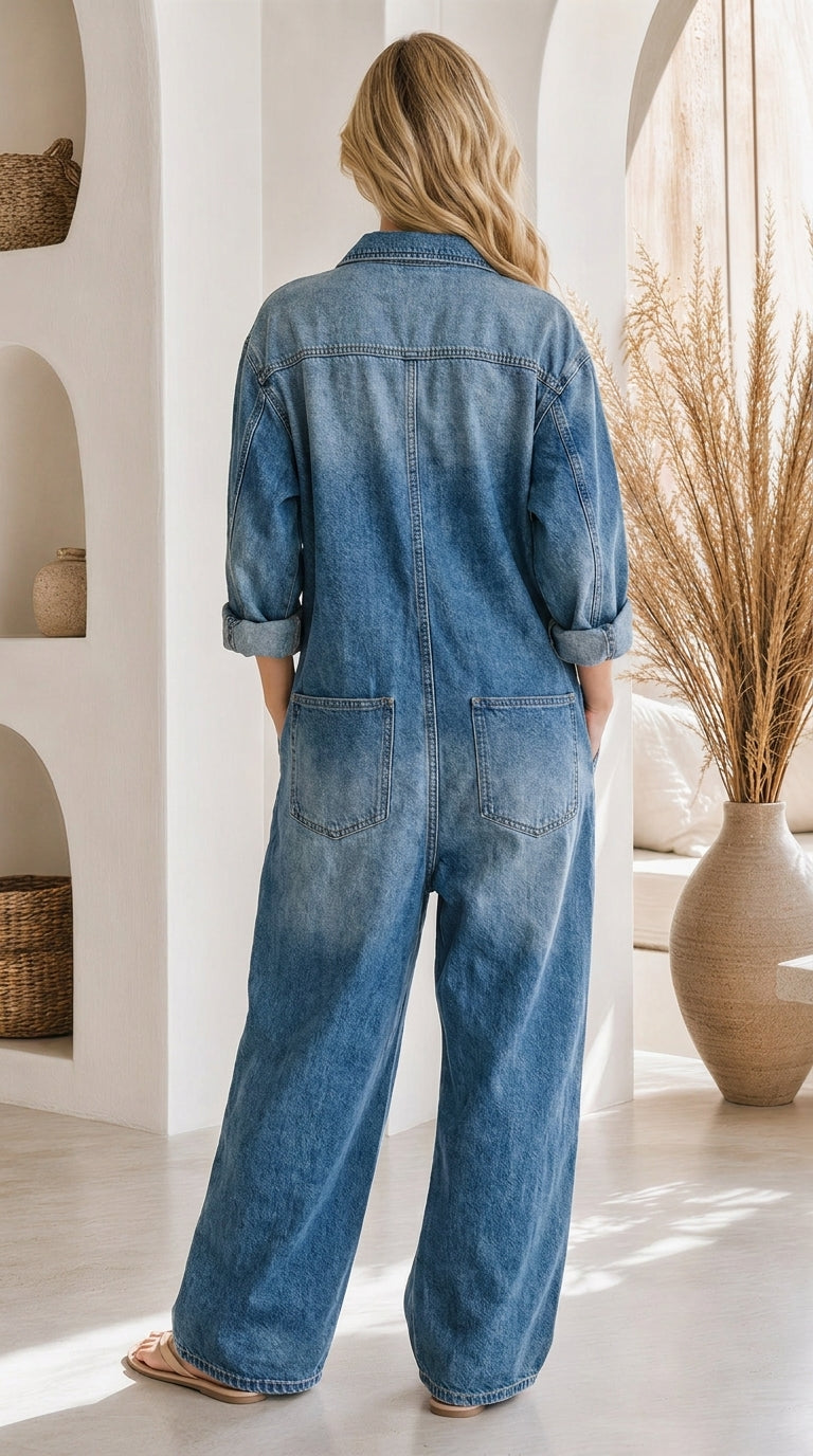 Kaia | Denim Jumpsuit