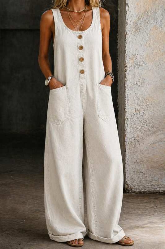 Lily | Vintage Denim Overalls