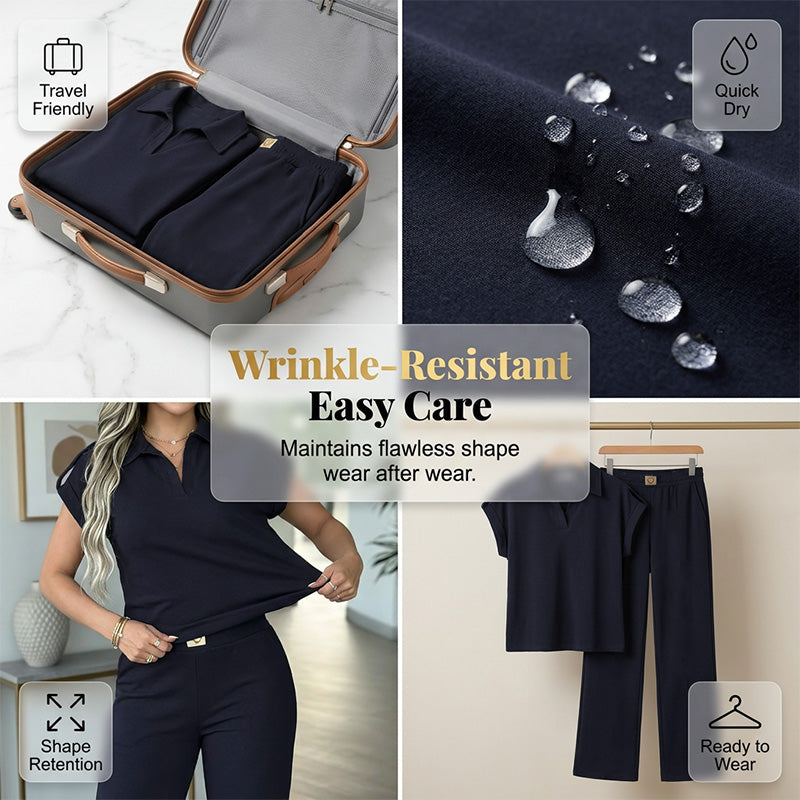 Tia wrinkle-resistant travel set