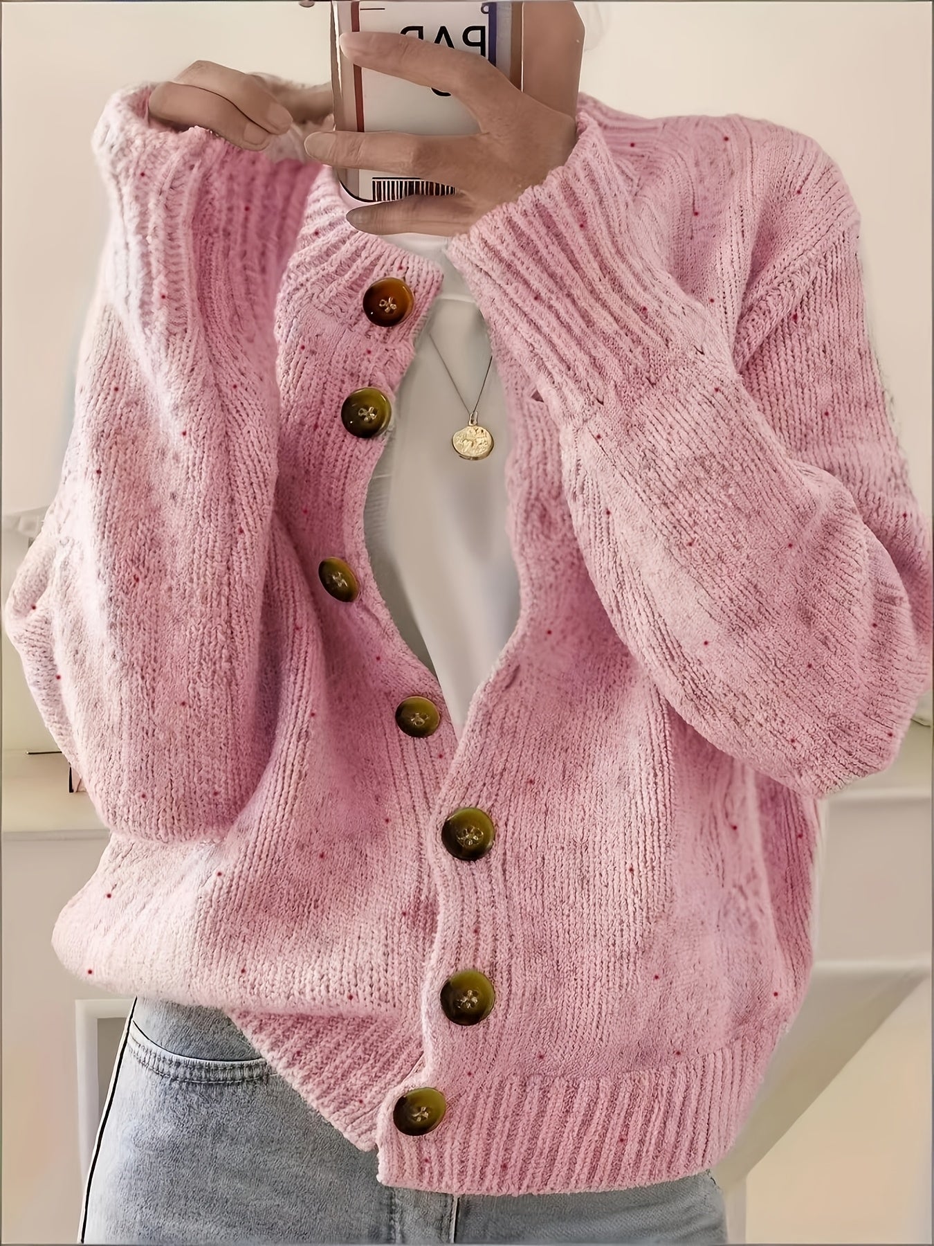 Marama | Speckled Knit Cardigan