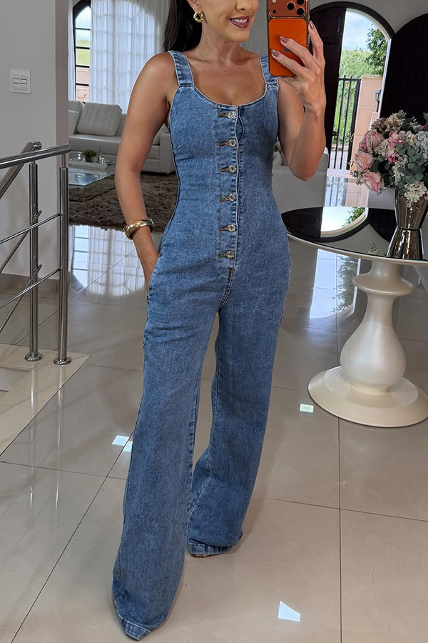 Tui | Denim Jumpsuit